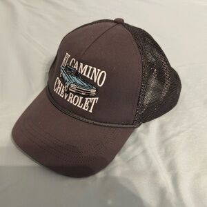 Hollister Black Chevrolet El Camino Trucker Hat
